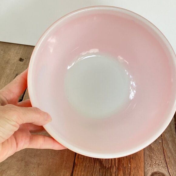 Pyrex 402 Reverse Primary Orange 1 1/2 Qt Mixing Bowl - Picture 9 of 14